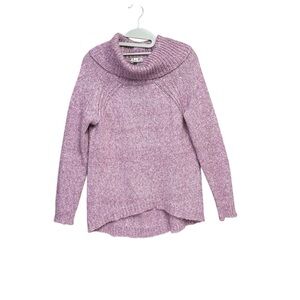 Cloud Chaser  size medium Lilac Cowl Neck Sweater